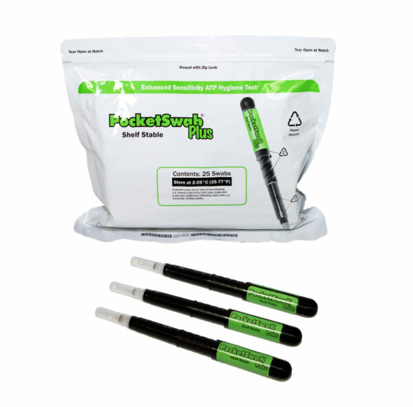 Kit de détection des contaminants microbiologiques des surfaces CHARM SCIENCES POCKETSWABPLUS – Image 2