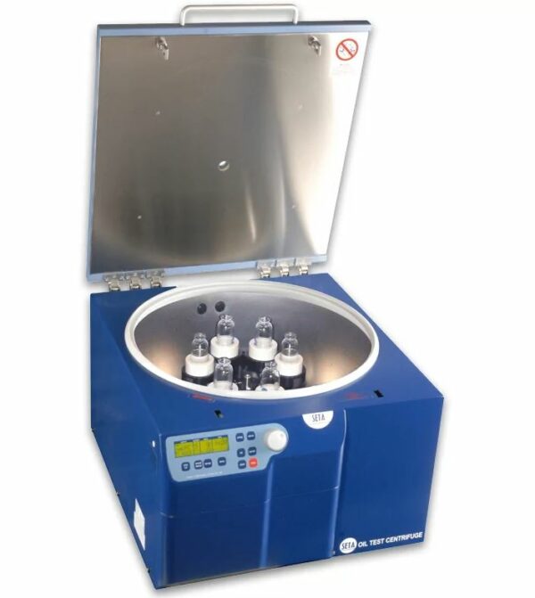 Centrifugeuse pour produits pétroliers thermostatée à 6 positions