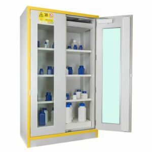 Armoire de sécurité pour le stockage de produits dangereux TRIONYX - EN 14470-1
