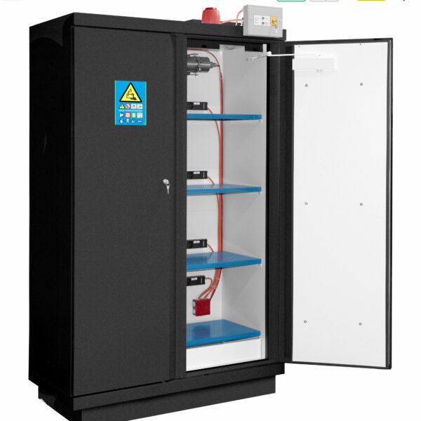 Armoire de sécurité pour le stockage de batteries au lithium TRIONYX