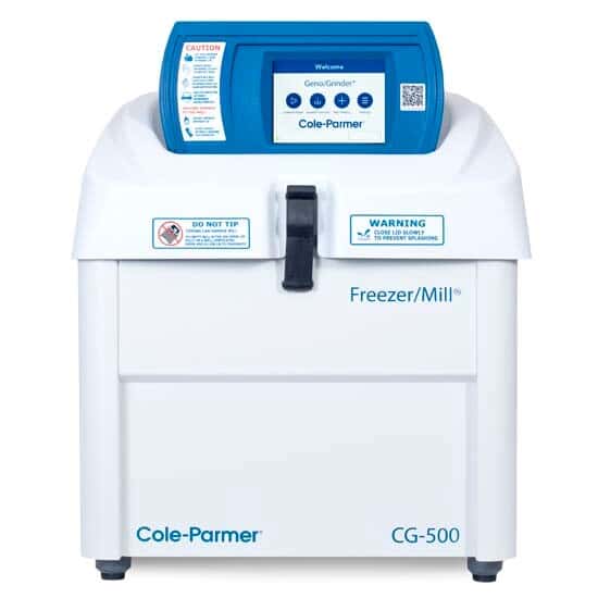 Cryobroyeur à azote liquide SPEX – Freezer Mill CG-500 large capacité