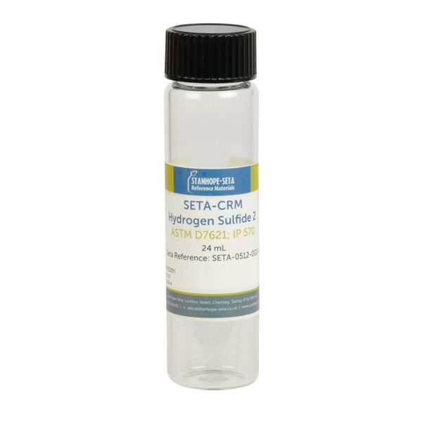 Matériaux de référence SETA-CRM Hydrogen Sulfide