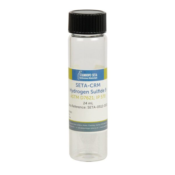 Matériaux de référence SETA-CRM Hydrogen Sulfide – Image 2