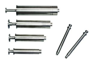 Seringues en acier inox pour pousses seringues KDS