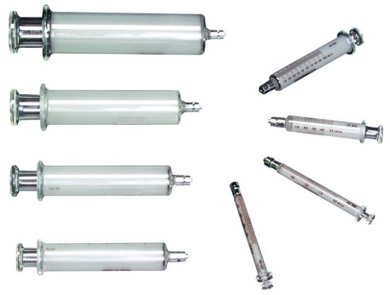 Seringues en verre pour pousses seringues KDS