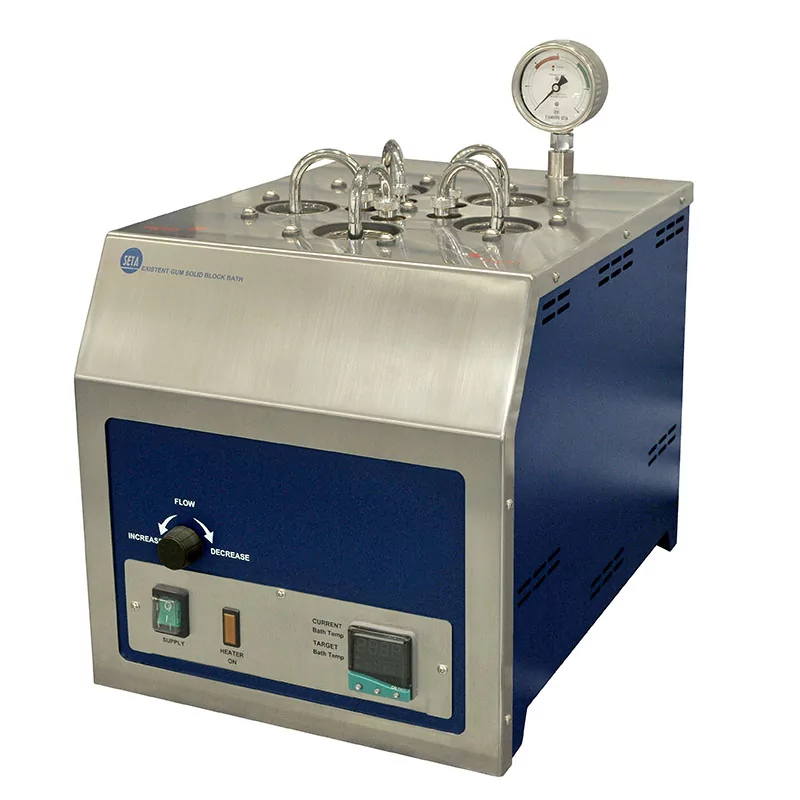 Test de détermination des gommes existantes dans les carburants STANHOPE SETA