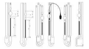 Viscosimètres Ubbelohde SI Analytics – DIN 53000
