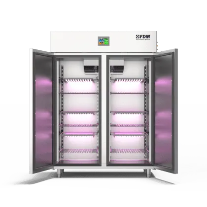 Enceintes avec éclairage FDM Dellamarca – Série LC/TB-LC/TS