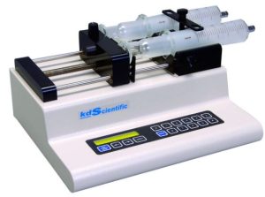 Pousse seringues à clavier numérique perfusant aspirant 2 canaux – KDS 210