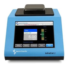 Analyseur d&rsquo;hydrocarbures pour eaux et sols, haute sensibilité SPECTRO SCIENTIFIC